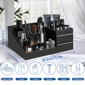 Novalunae perfume organizer with deep drawer for easy access.