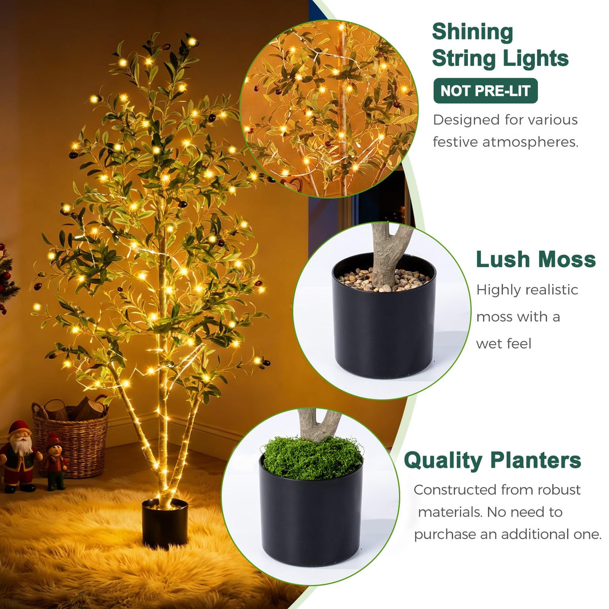 NOVAROOT adjustable branches let you shape the tree easily