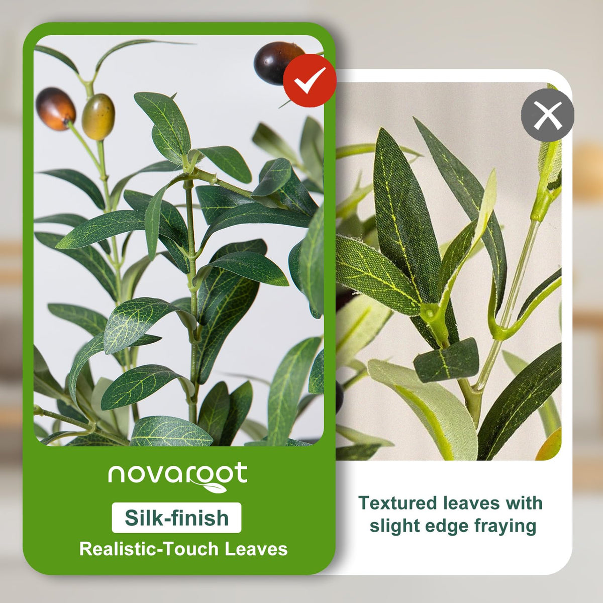 NOVAROOT tree features lifelike fruits for authentic appearance