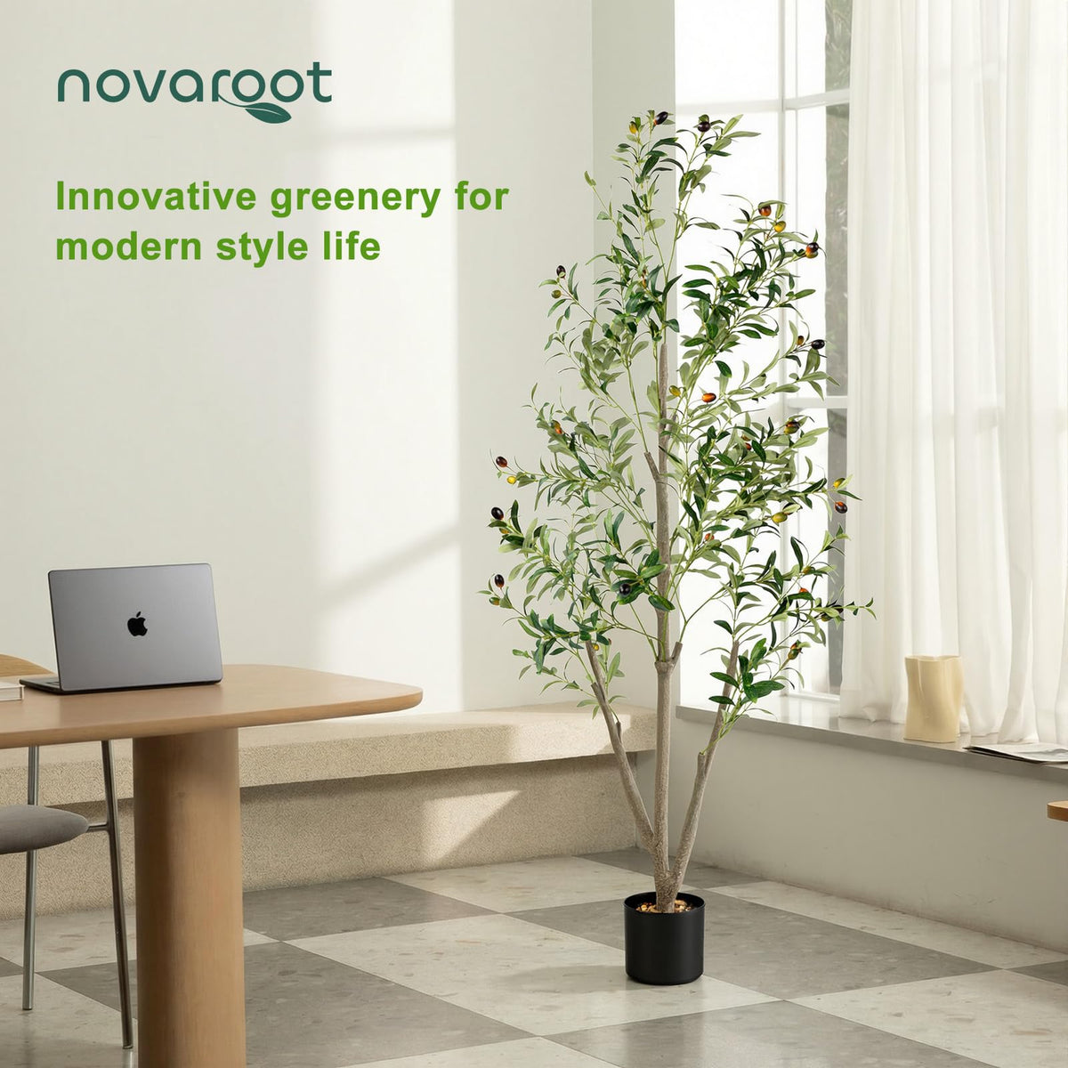 NOVAROOT zero-maintenance design stays vibrant without watering
