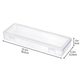 novelinks clear storage container cookie cutter for locating shapes during DIY