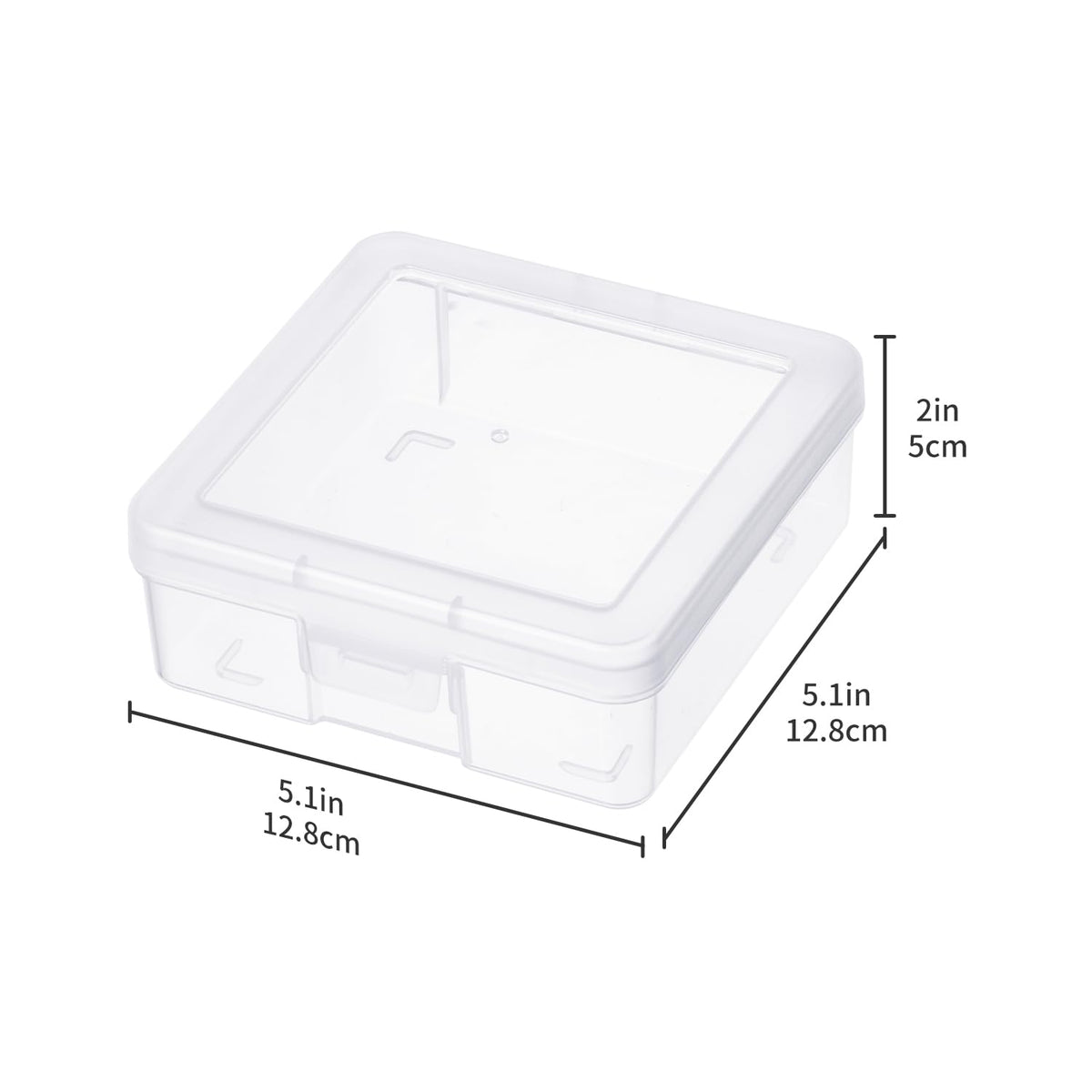  Novelinks clear storage large box provides spacious slots for board games components and tools
