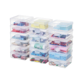  Novelinks clear storage medium box lets you separate coins and findings for easy browsing