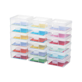Novelinks clear storage small box keeps beads neatly organized for quick crafting sessions