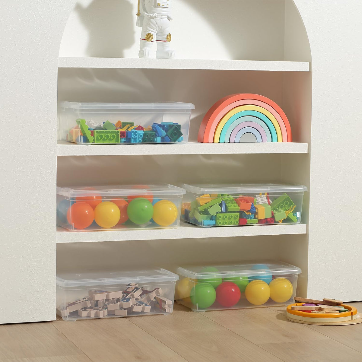 novelinks versatile bins suit bedrooms, offices, garages, playrooms, and craft spaces.