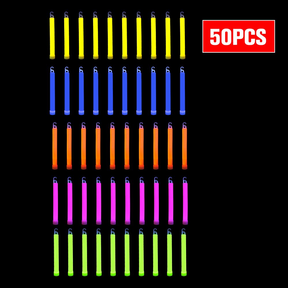 novelinks 6in glow sticks in bright colors illuminate celebrations and outdoor events