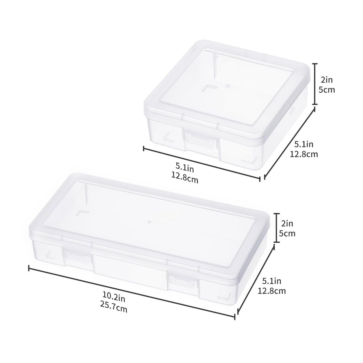 novelinks large clear storage box for cookie cutters with neat visibility.