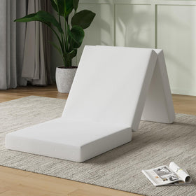 Novilla foldable mattress topper setup demonstrates easy portability for on-the-go comfort.