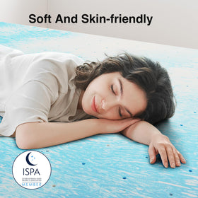 Novilla topper portable and easy to set up for guests, dorms, or travel.