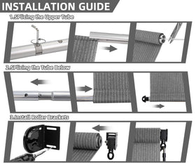 NOVINO easy wall-mount installation kit for quick setup