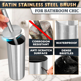 Novsix brush features sturdy bristles for reaching narrow corners