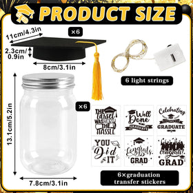 NOVWANG felt graduation hats add playful accents for coordinated party decor