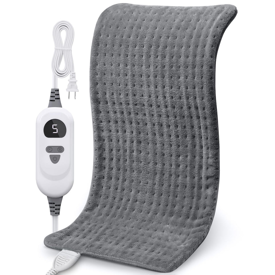 NOWWISH heating pad back heat area for targeted warmth and relief