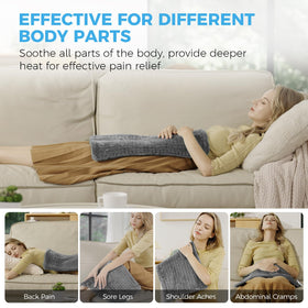NOWWISH heating pad neck-shoulder relief pad eases tension