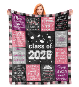 Noxkioy graduation blanket texture close-up shows soft warmth for cozy evenings
