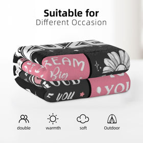 Noxkioy graduation blanket decor-friendly for dorm or couch spaces