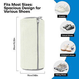 NMQHPA shoe washing bag easy-load design for hands-free washing.