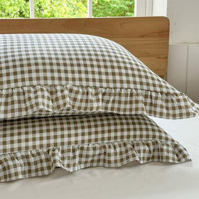 NSNLGSGC Vintage farmhouse bedding elevates your bedroom décor.