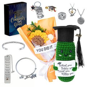 Nsoyos Graduation Wishes Bracelet carries hopeful messages to treasure.