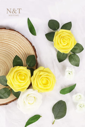 N&T NIETING reusable artificial roses for home decor.