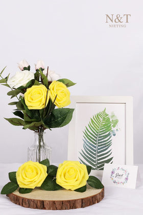 N&T NIETING 18 cm roses ideal for DIY bouquets.