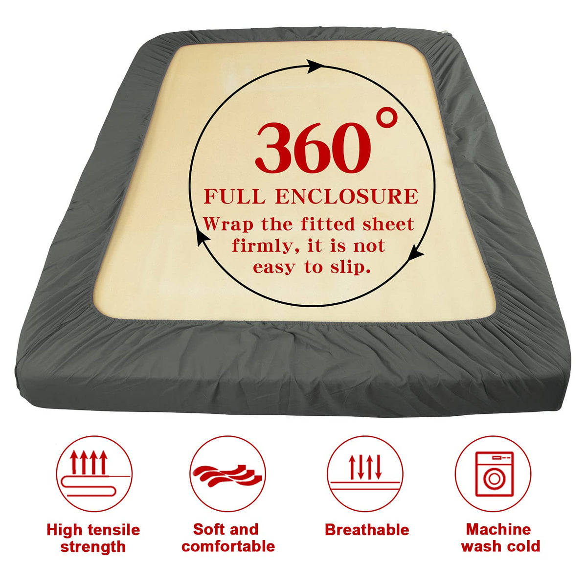 NTBAY fade-resistant microfiber keeps colors vibrant after washes