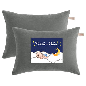 NTBAY toddler pillow 13x18 front view for cozy naps on the go