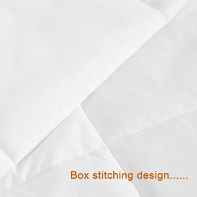 NTBAY Twin Comforter all-season design balances warmth and breathability.