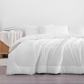 NTBAY Twin Comforter corner tabs secure inside a duvet cover for neat bedding.