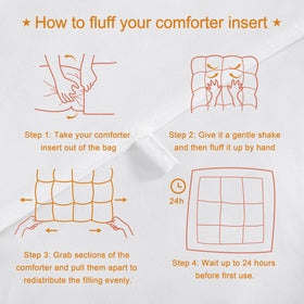 NTBAY Twin Comforter on bed demonstrates versatile all-season use without bulk.