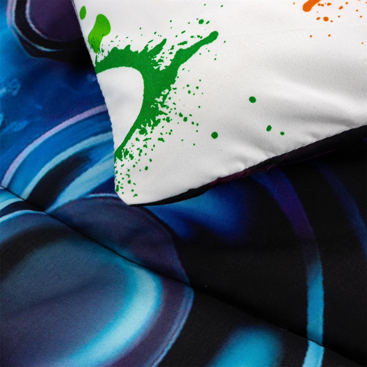 NTBED microfiber flat sheet complements the set with breathable fabric.
