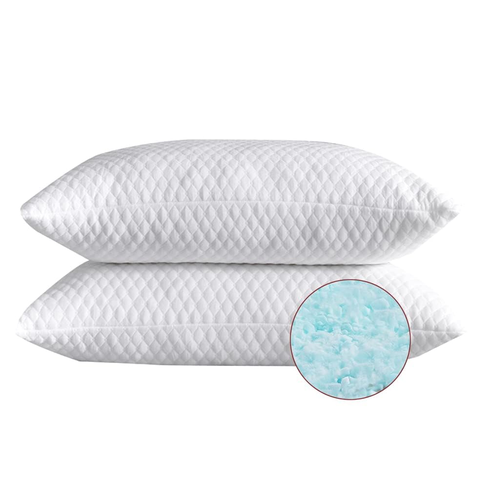 NTCOCO pillow packaging shown with vacuum seal preserves foam elasticity for freshness