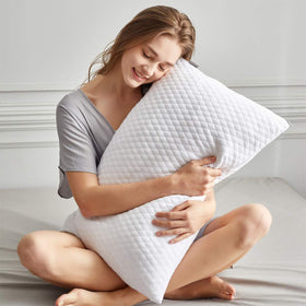 NTCOCO pillow with removable cover and zipper for easy cleaning