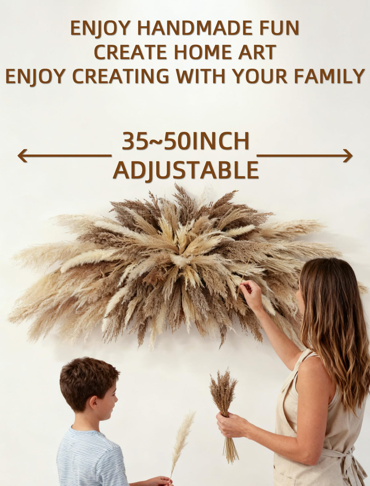 NTLPAMPA DIY kit pampas with easy 3 step installation