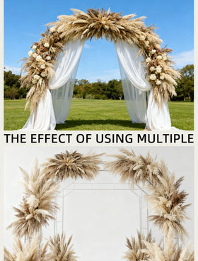 NTLPAMPA outdoor friendly pampas decor withstands breeze for outdoor events