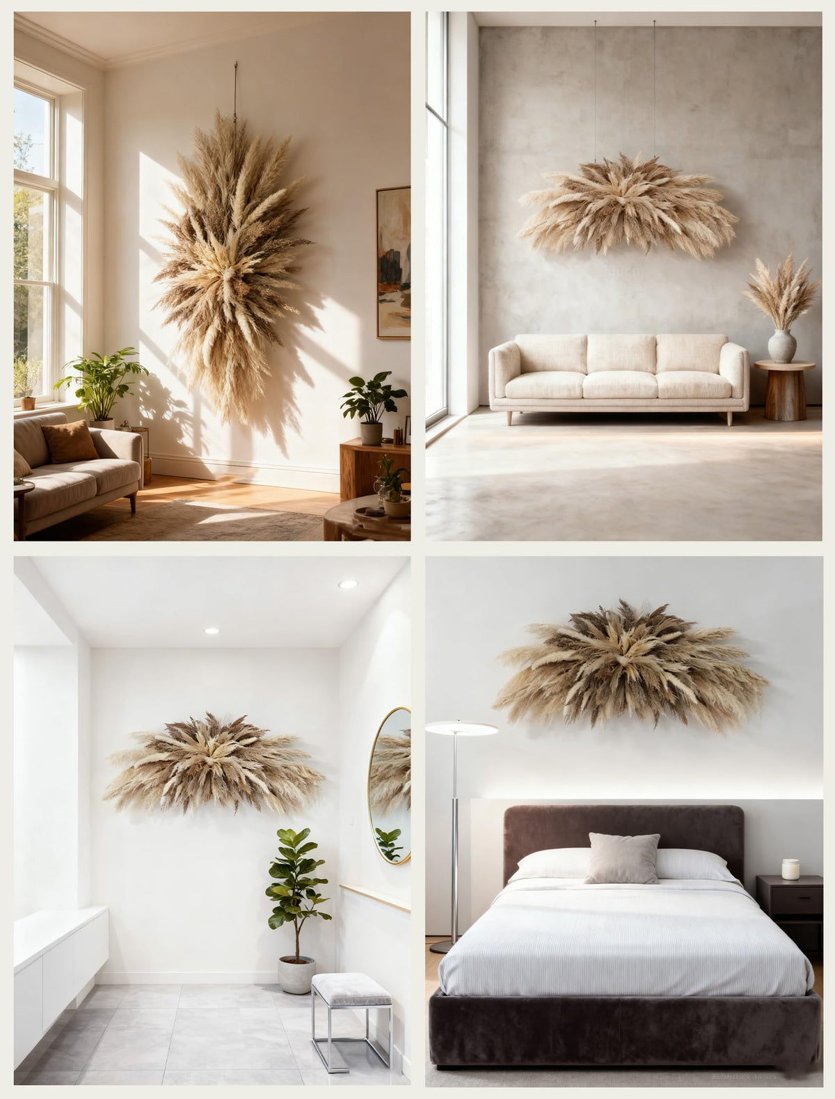 NTLPAMPA natural pampas with wabi sabi charm adds warmth