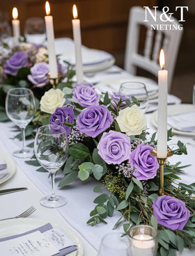N&T NIETING lavender purple flowers brighten living spaces without watering.
