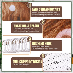 Nuanchu Highland Cow towels provide soft microfiber texture and absorbency.