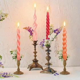 Nuanchu pink unscented candle designed for smoke-free, calm environments.