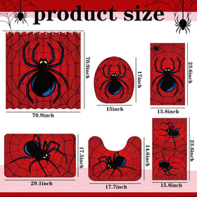 Nuanchu spider bath mat provides soft comfort and anti-slip safety