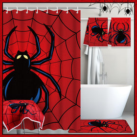 Nuanchu spider shower hooks keep everything tidy and secure