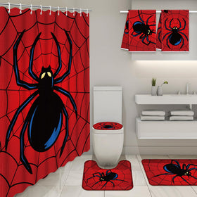 Nuanchu spider U shaped mat keeps bathroom floor dry