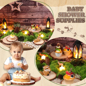 Nuanchu woodland wedding decor centerpiece for enchanting tables.