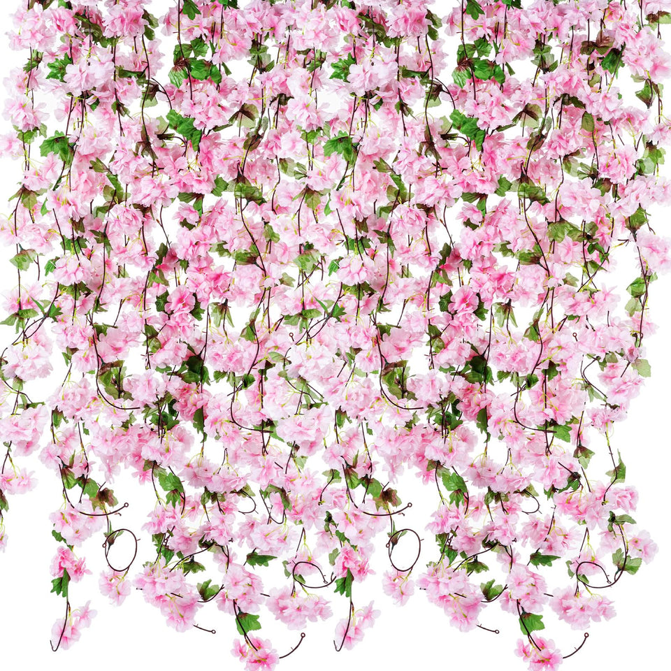 Nuenen cherry blossom vines pink ambient backdrop for events.