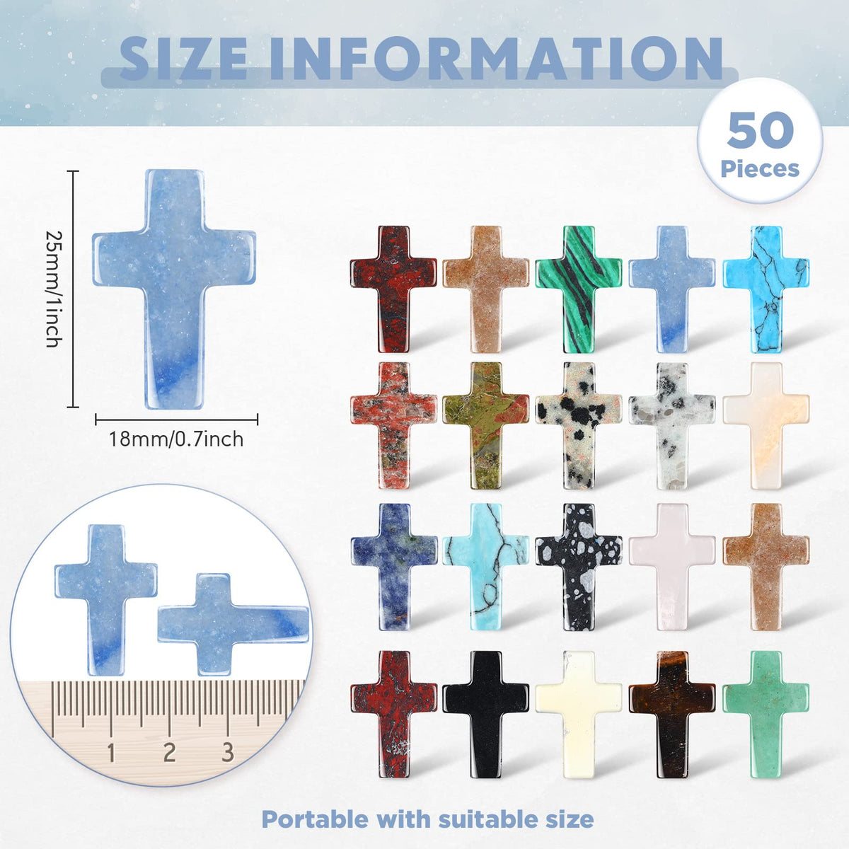 Nuenen cross wall decor for natural crystal accent and positive ambience