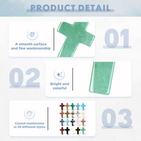 Nuenen pocket charms cross pendants kit for on-the-go styling