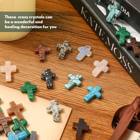 Nuenen polished cross pendants with smooth finish for DIY projects