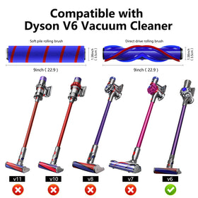 Nukisa motorhead pivots 180° left-right for cleaning under furniture.