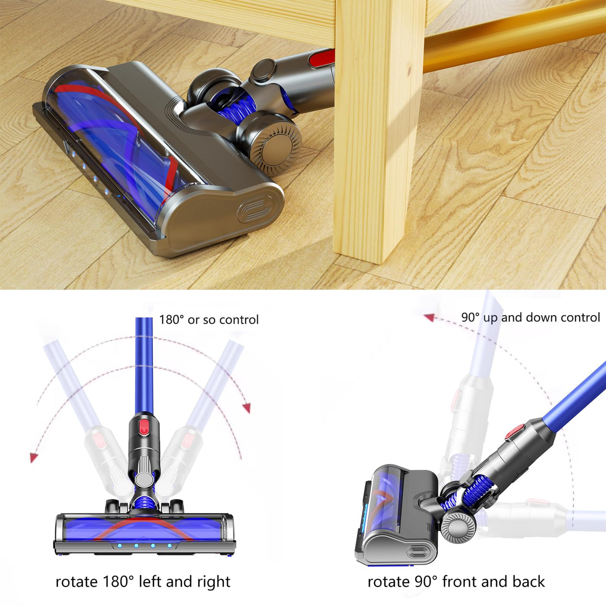 Nukisa easy installation and quick brush cleaning with bottom cover removal.