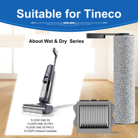 Nukisa HEPA filter pack traps fine dust and improves vacuum performance.